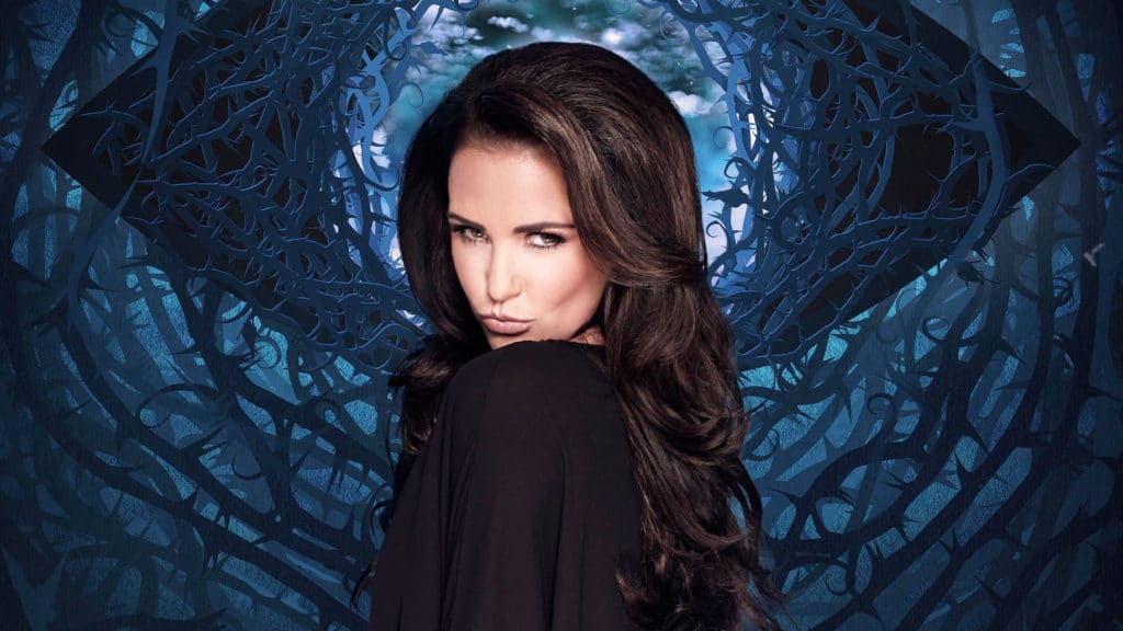  Katie Price enters the Celebrity Big Brother house
