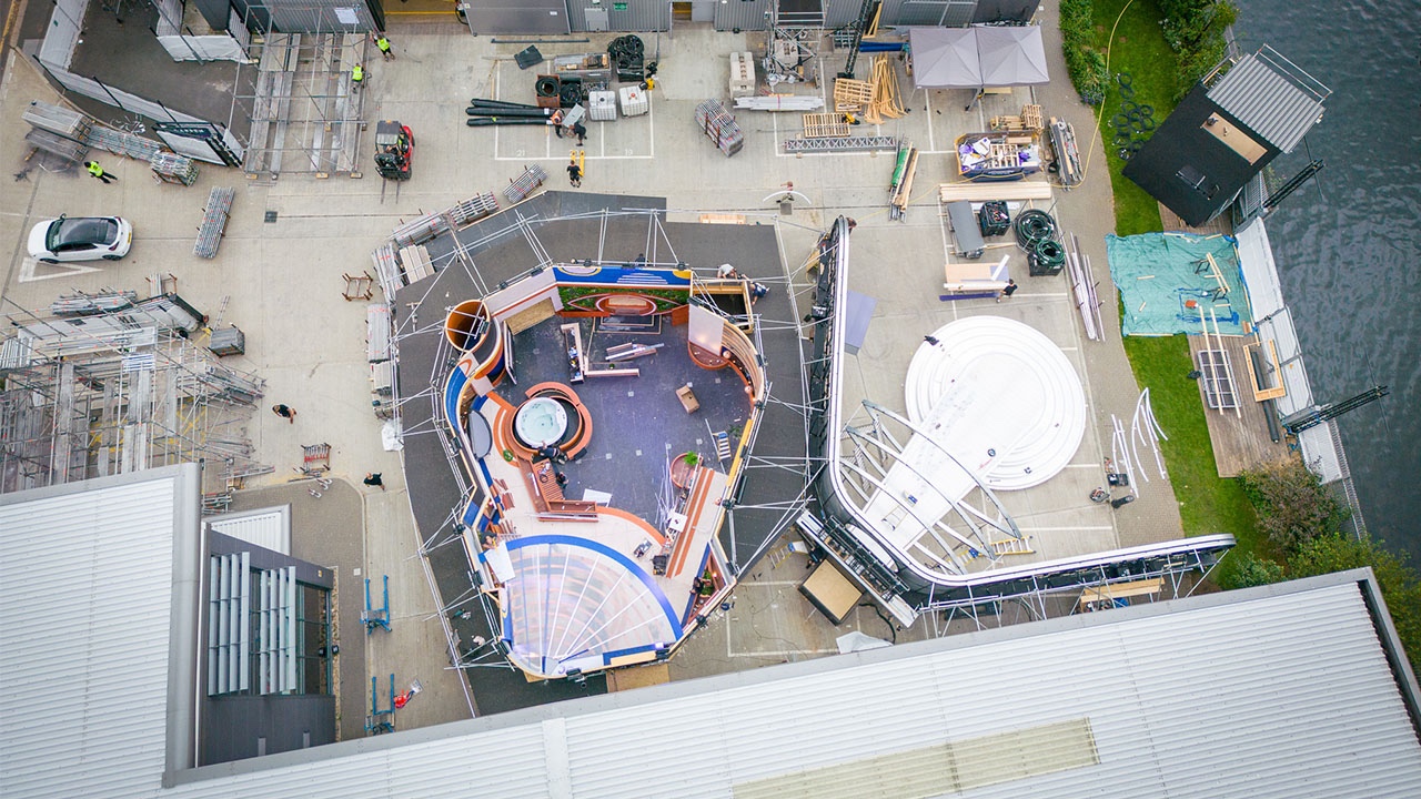 New outdoor Big Brother stage revealed in new drone pictures - Big ...